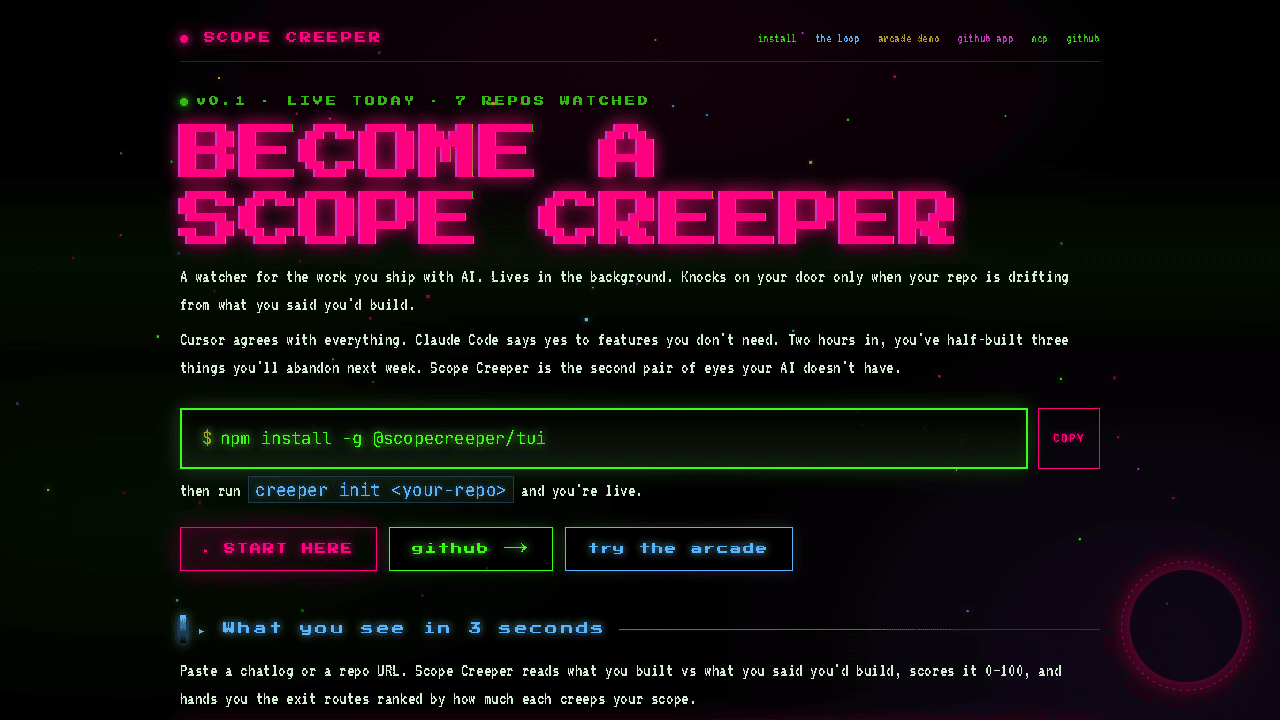 ScopeCreeper